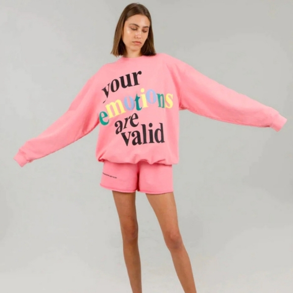 The Mayfair Group Tops - The Mayfair Group Valid Emotions Sweatshirt